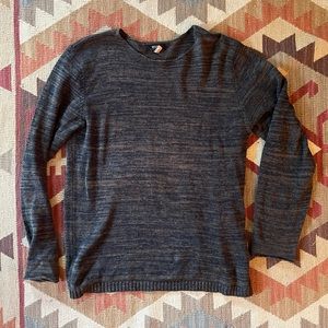 NEUW Men’s Sweater - Black/Gray Large